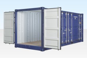 CONTENEDOR 20 PIES ACCESO LATERAL ABIERTO