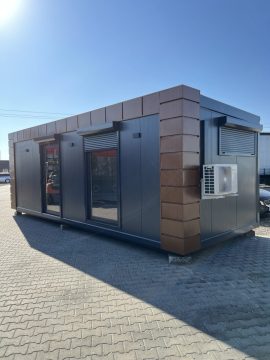 Contenedor  habitable de 8m x 3m