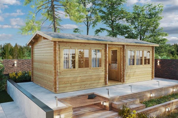 Garden log cabin "Granada" | G0386 Garden log cabin "Granada" | G0386