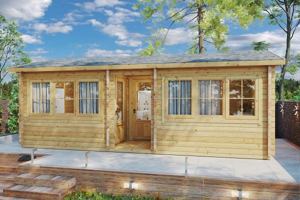 Garden log cabin "Granada" | G0386 Garden log cabin "Granada" | G0386