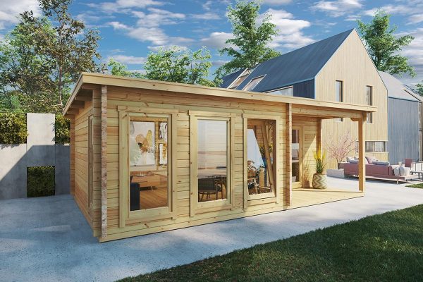Garden Log Cabin "Malaga 2" | G0241