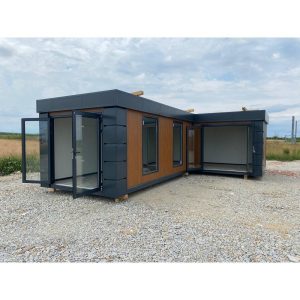 Módulo comercial combinado de 2 piezas, 3 x 6 m (36 m²)
